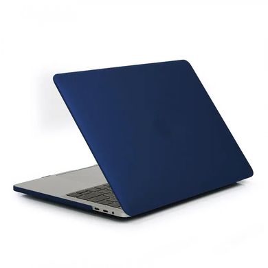 Накладка HardShell Matte для MacBook New Pro 15.4" (2016-2019) Navy Blue купити