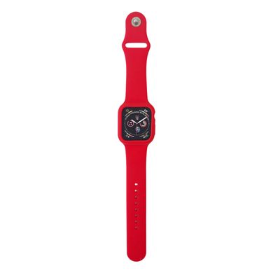 Ремешок Silicone Full Band для Apple Watch 45 mm Red