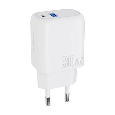 МЗП Proove Silicone Power Plus 30W (Type-C + USB) White - ash-mobile.com.ua - фото 3