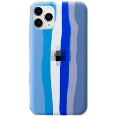 Чехол Rainbow Case для iPhone 12 PRO MAX Blue/Grey купить