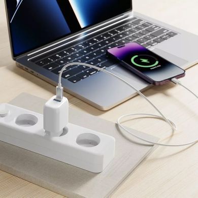 МЗП Proove Silicone Power Plus 30W (Type-C + USB) White - ash-mobile.com.ua - фото 6