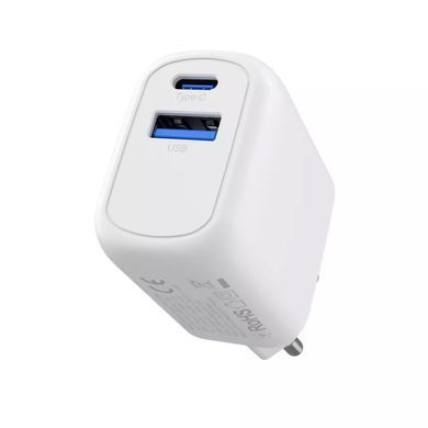 МЗП Proove Silicone Power Plus 30W (Type-C + USB) White - ash-mobile.com.ua - фото 4