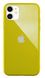 Чехол Glass Pastel Case для iPhone 11 Yellow