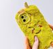 Чехол Cute Monster Plush Case для iPhone 12 PRO Green