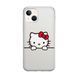 Чохол прозорий Print Hello Kitty для iPhone 15 Plus Looks - ash-mobile.com.ua - фото 1