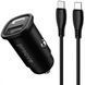Автомобільний ЗП Proove Flash 30W (Type-C + USB) + Cable Type-C to Type-C Black
