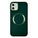 Чехол Matte Colorful Metal Frame MagSafe для iPhone 12 PRO MAX Green купить