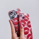 Чохол прозорий Print Love Kiss для iPhone 12 | 12 PRO Heart Pink