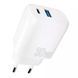 МЗП Proove Silicone Power Plus 30W (Type-C + USB) White - ash-mobile.com.ua - фото 1