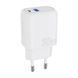 МЗП Proove Silicone Power Plus 30W (Type-C + USB) White
