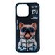 Чехол Nimmy Case AnimalZip для iPhone 15 PRO MAX Dog Black
