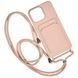 Чохол Colorful Pocket Strap для iPhone 15 Pink Sand - ash-mobile.com.ua - фото 1