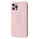 Чехол WAVE Minimal Art Case with MagSafe для iPhone 13 PRO MAX Pink Sand/Human