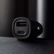 Автомобільний ЗП Proove Flash 30W (Type-C + USB) + Cable Type-C to Type-C Black
