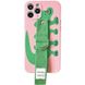 Чехол Funny Holder Case для iPhone 12 PRO Pink/Green купить