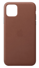 Чохол Leather Case GOOD для iPhone 11 Saddle Brown купити