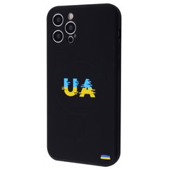 Чехол WAVE Ukraine Edition Case with MagSafe для iPhone 12 PRO UA Black купить