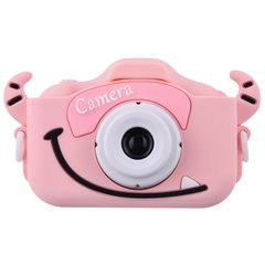 Дитячий фотоапарат Baby Photo Camera Cartoon Monster Pink купити
