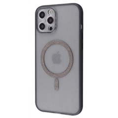 Чехол Shiny Brilliant with MagSafe для iPhone 12 Black купить