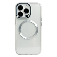 Чохол Matte Frame MagSafe для iPhone 13 PRO MAX Transparent