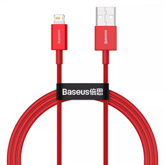Кабель Baseus Superior Series USB to Lightning (1m) Red купити