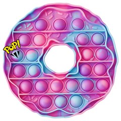 Pop-It іграшка Donut (Пончик) Pink/Blue купити