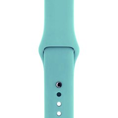 Ремінець Silicone Sport Band для Apple Watch 42mm | 44mm | 45mm | 49mm Sea Blue розмір S купити