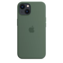Чехол Silicone Case Full OEM+MagSafe для iPhone 13 Eucalyptus