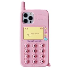 Чохол Pop-It Case для iPhone 12 PRO Telephone Pink купити