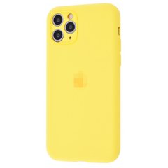 Чохол Silicone Case Full + Camera для iPhone 11 PRO Yellow купити