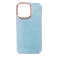 Чехол Marble Case для iPhone 14 Sky Blue