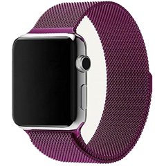 Ремінець Milanese Loop для Apple Watch 42mm | 44mm | 45mm | 49mm Purple купити