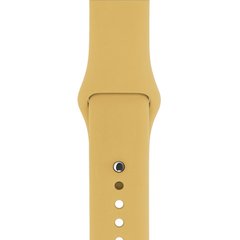 Ремінець Silicone Sport Band для Apple Watch 42mm | 44mm | 45mm | 49mm Gold розмір L купити