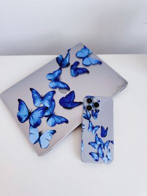 Накладка ASH PRINT для MacBook New Pro 13.3" (2016-2019) Butterfly Blue купить