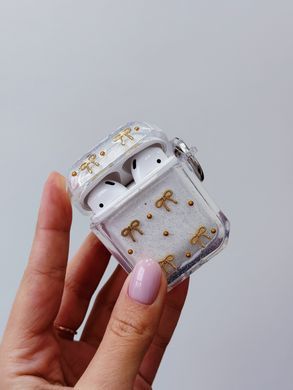 Чехол Glue Case Hit для AirPods PRO 3 Bow Gold