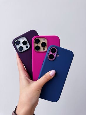 Чохол Silicone Case with MagSafe OEM для iPhone 16 Plus Denim - ash-mobile.com.ua - фото 7