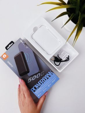 Портативна Батарея WUW Y88 MagSafe 5000mAh з магнітною бездротовою зарядкою White - ash-mobile.com.ua - фото 7