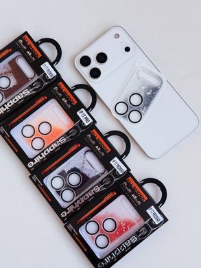 Защитное стекло на камеру Glitter Camera Protector для iPhone 17 PRO MAX Brown