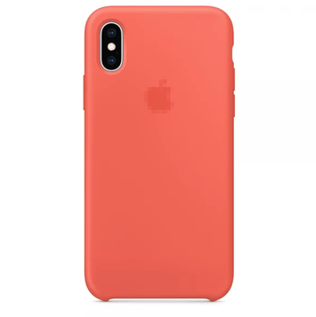 Чохол Silicone Case OEM для iPhone XS MAX Nectarine - ash-mobile.com.ua - фото 1