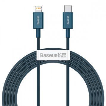 Кабель Baseus Superior Series Fast Charging Type-C to Lightning PD 20W (2m) Blue - ash-mobile.com.ua - фото 1