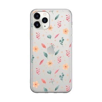 Чохол прозорий Print Flower для iPhone 17 PRO Yellow