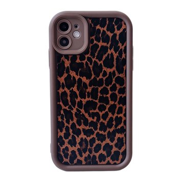 Чехол Africa Leopard для iPhone 12 Mini Brown - ash-mobile.com.ua - фото 1