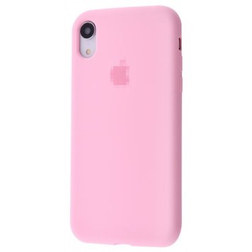 Чохол Silicone Case Full для iPhone XR Light Pink - ash-mobile.com.ua - фото 1