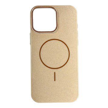 Чохол Color Glitter with MagSafe для iPhone 15 Gold - ash-mobile.com.ua - фото 1