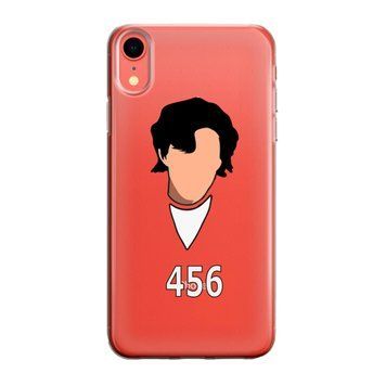 Чохол прозорий Print SQUID GAME для iPhone XR Hero 456 - ash-mobile.com.ua - фото 1