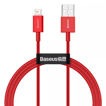 Кабель Baseus Superior Series USB to Lightning (1m) Red - ash-mobile.com.ua - фото 1