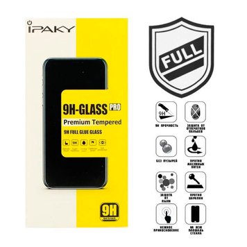 Захисне скло 3D iPaky для iPhone 14 PRO MAX Black - ash-mobile.com.ua - фото 1