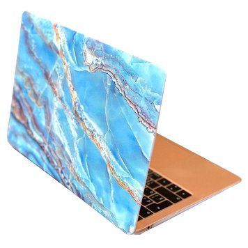 Накладка Picture DDC пластик для MacBook New Air 13.3" (2018-2019) Marble Blue - ash-mobile.com.ua - фото 1
