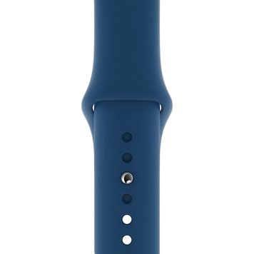 Ремінець Silicone Sport Band для Apple Watch 38mm | 40mm | 41mm Blue Cobalt розмір L - ash-mobile.com.ua - фото 1