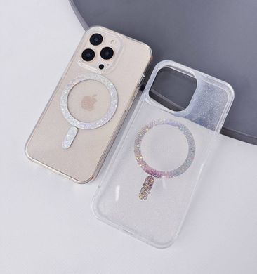 Чохол Star Crystal Case with MagSafe для iPhone 14 Plus Transparent - ash-mobile.com.ua - фото 3